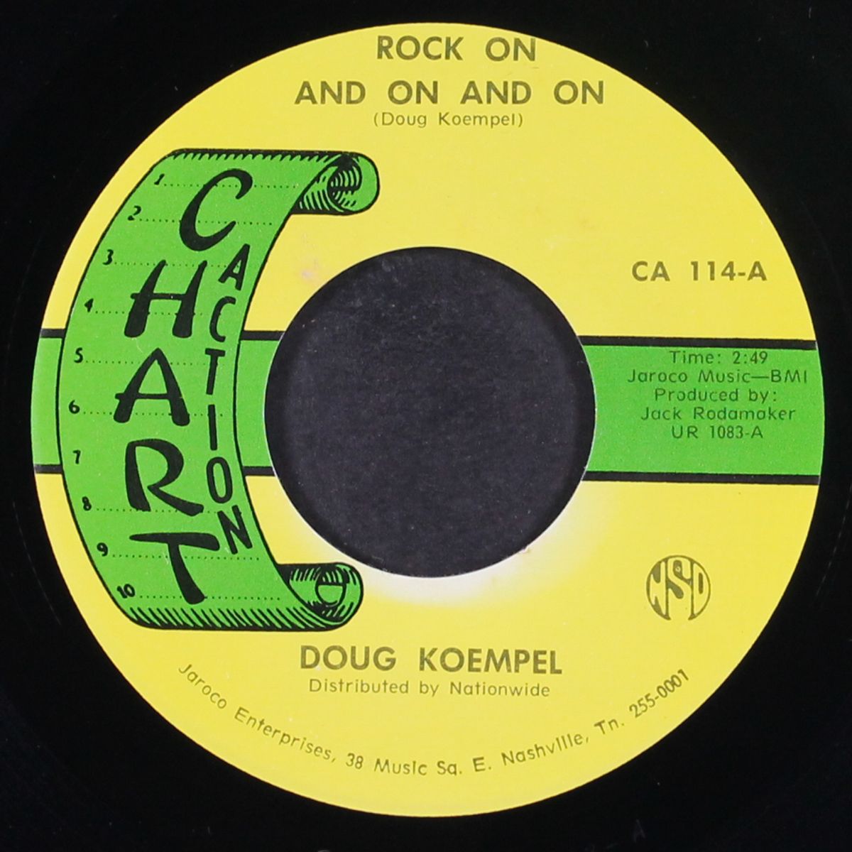 rock on and on on on / cold, cold ground by DOUG KOEMPEL