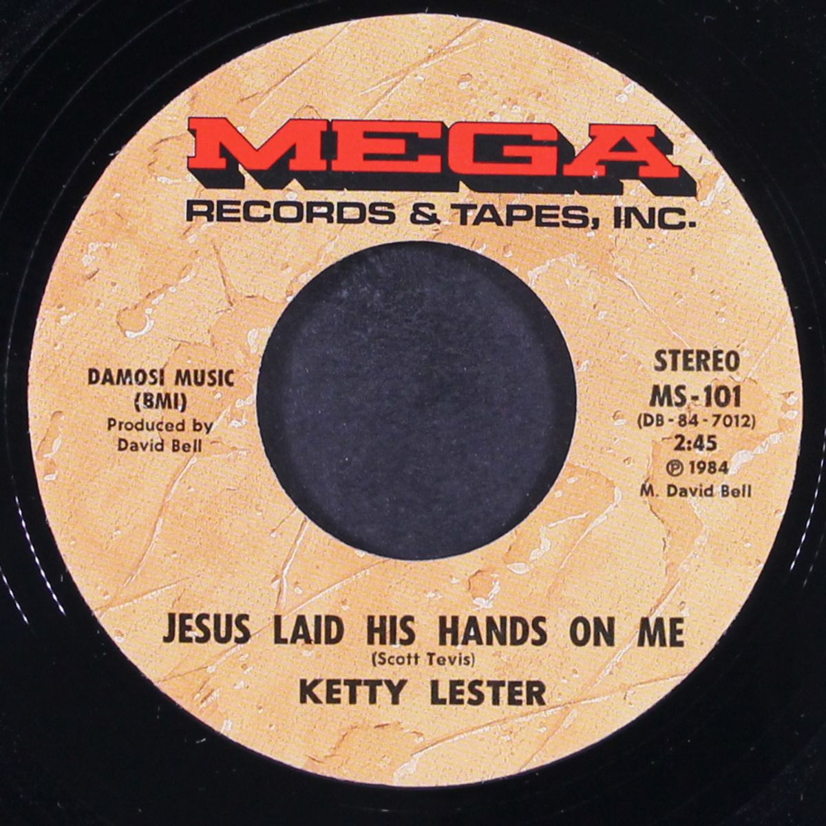 jesus laid his hands on me by KETTY LESTER