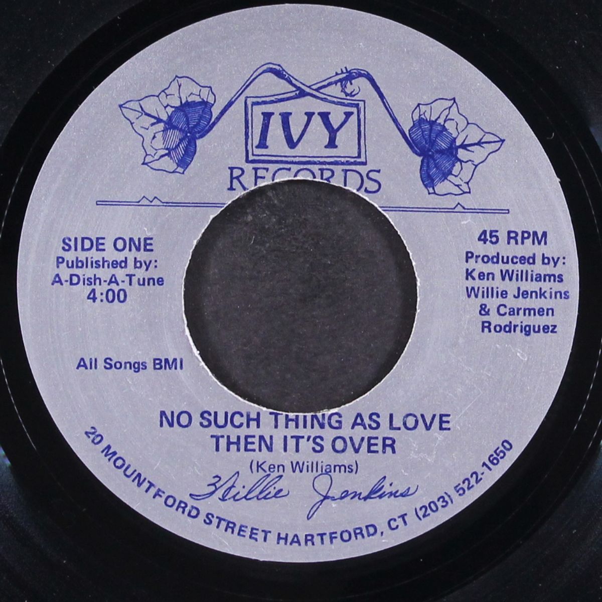 no such thing as love then it's over / special words by WILLIE JENKINS