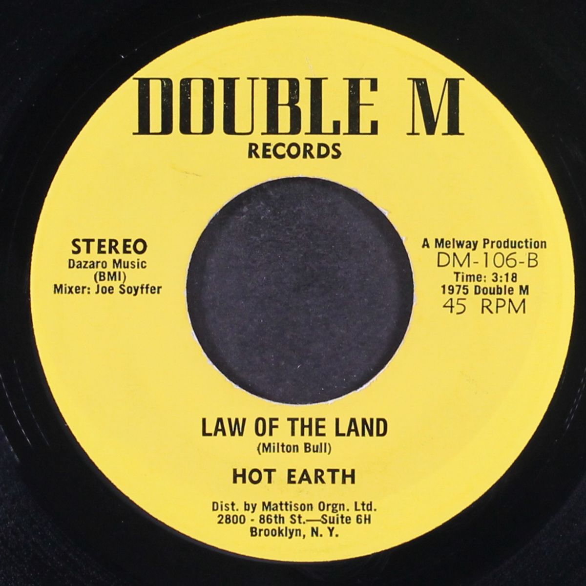 law of the land / good feeling by HOT EARTH