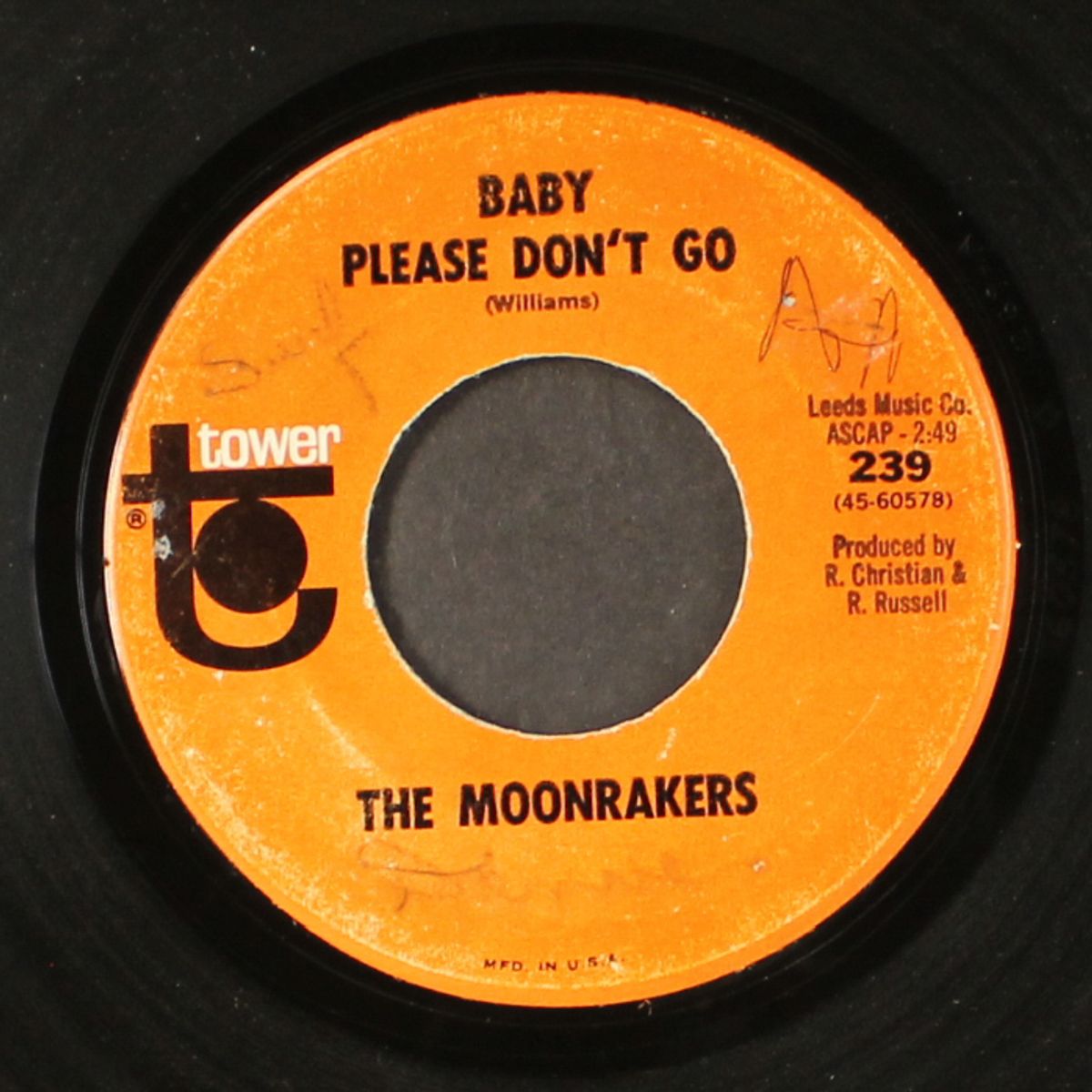baby please don't go / i don't believe by MOONRAKERS