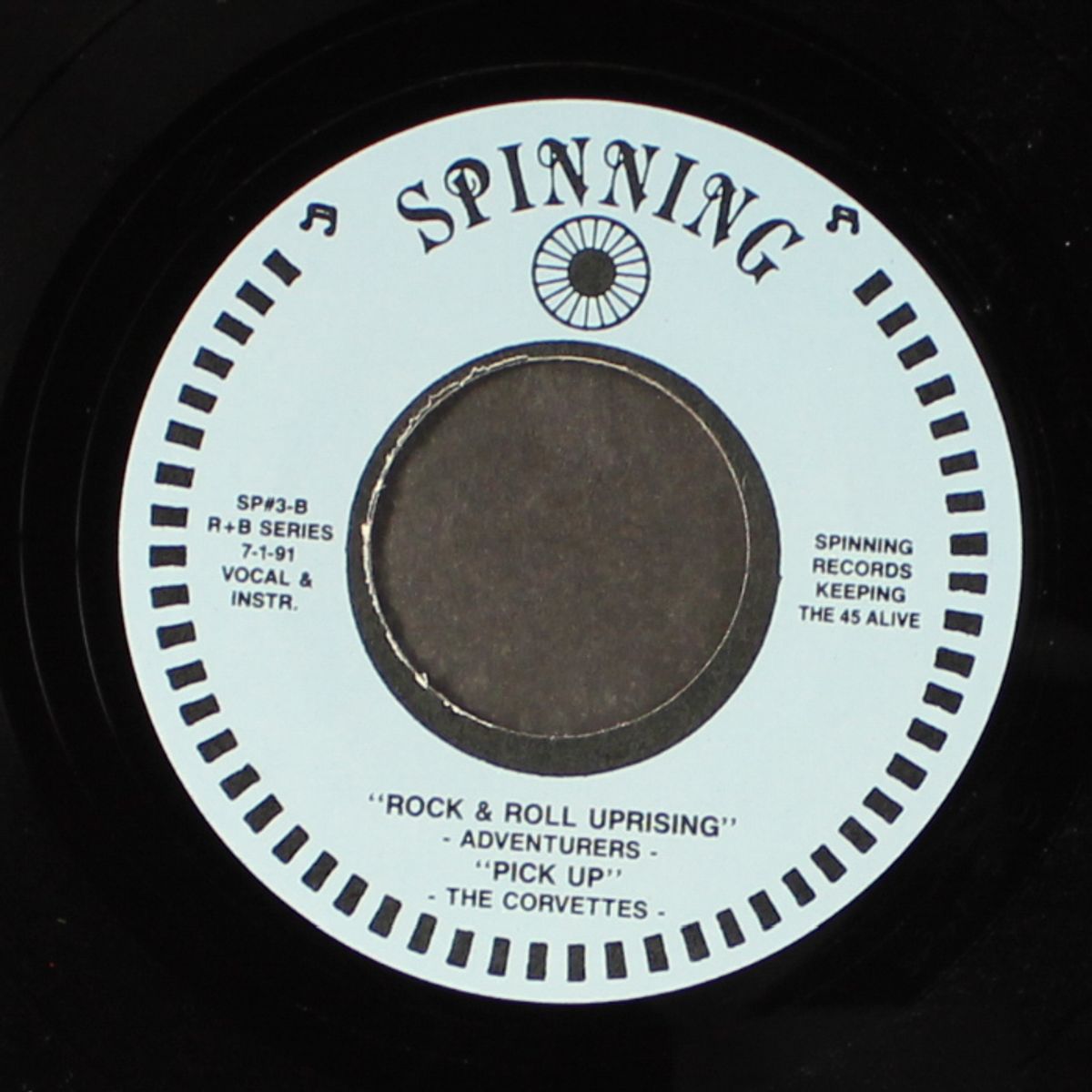 maybe / rock & roll uprising / pick up by BOBBY PEDRICK / ADVENTURERS / CORVETTES