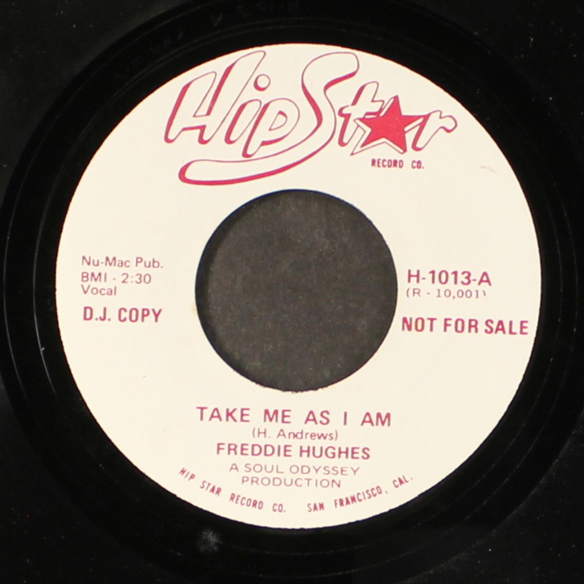 take me as i am / instrumental by FREDDIE HUGHES