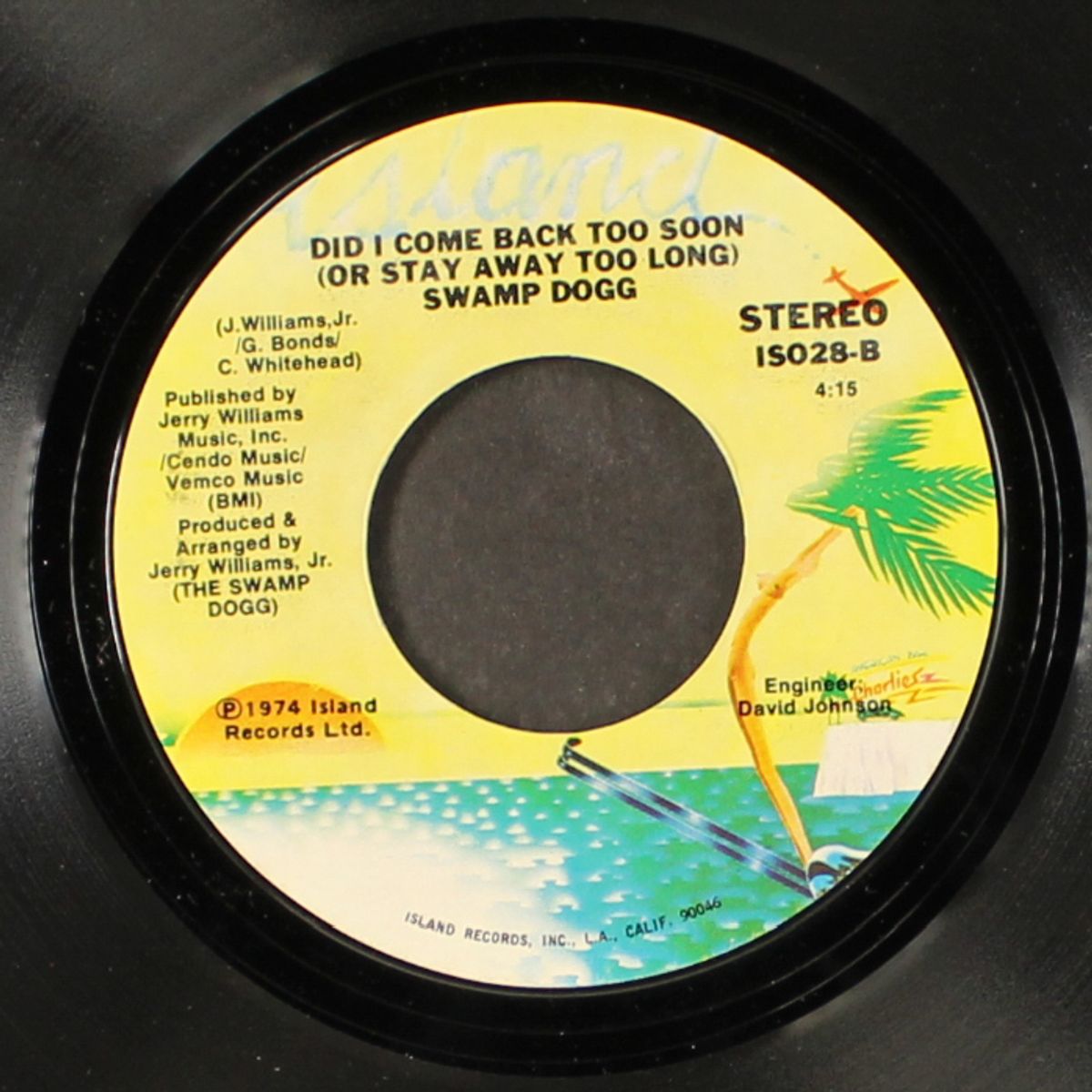 i wanna life time of loving you / did i come back too soon by SWAMP DOGG