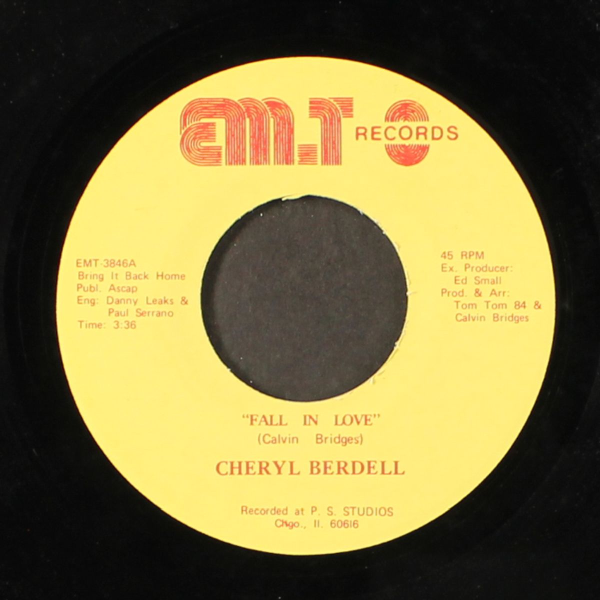 giving it all to you / fall in love by CHERYL BERDELL