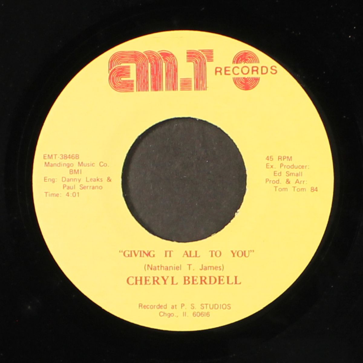 giving it all to you / fall in love by CHERYL BERDELL