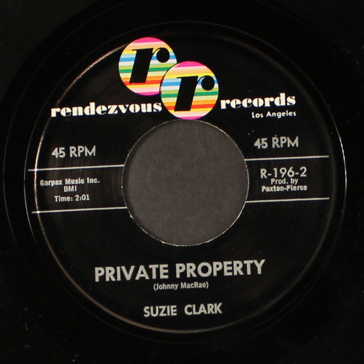 ain't gonna kiss ya / private property by SUZIE CLARK