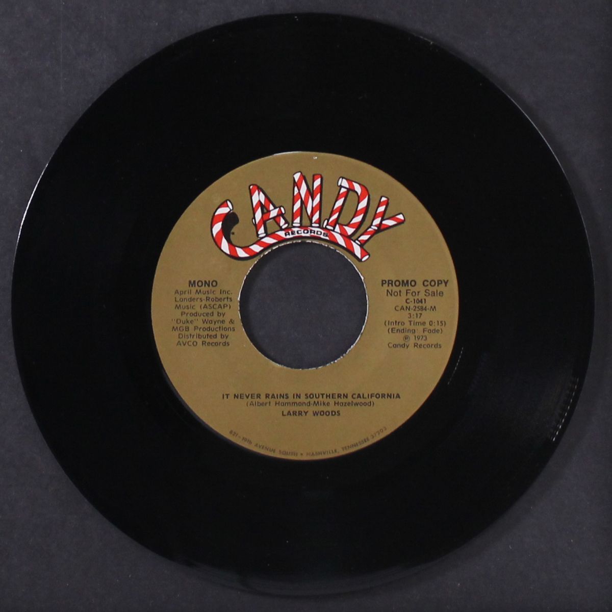 it never rains in southern california / mono by LARRY WOODS