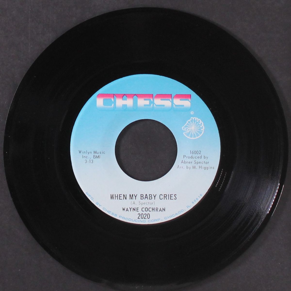 when my baby cries / some-a' your sweet love by WAYNE COCHRAN