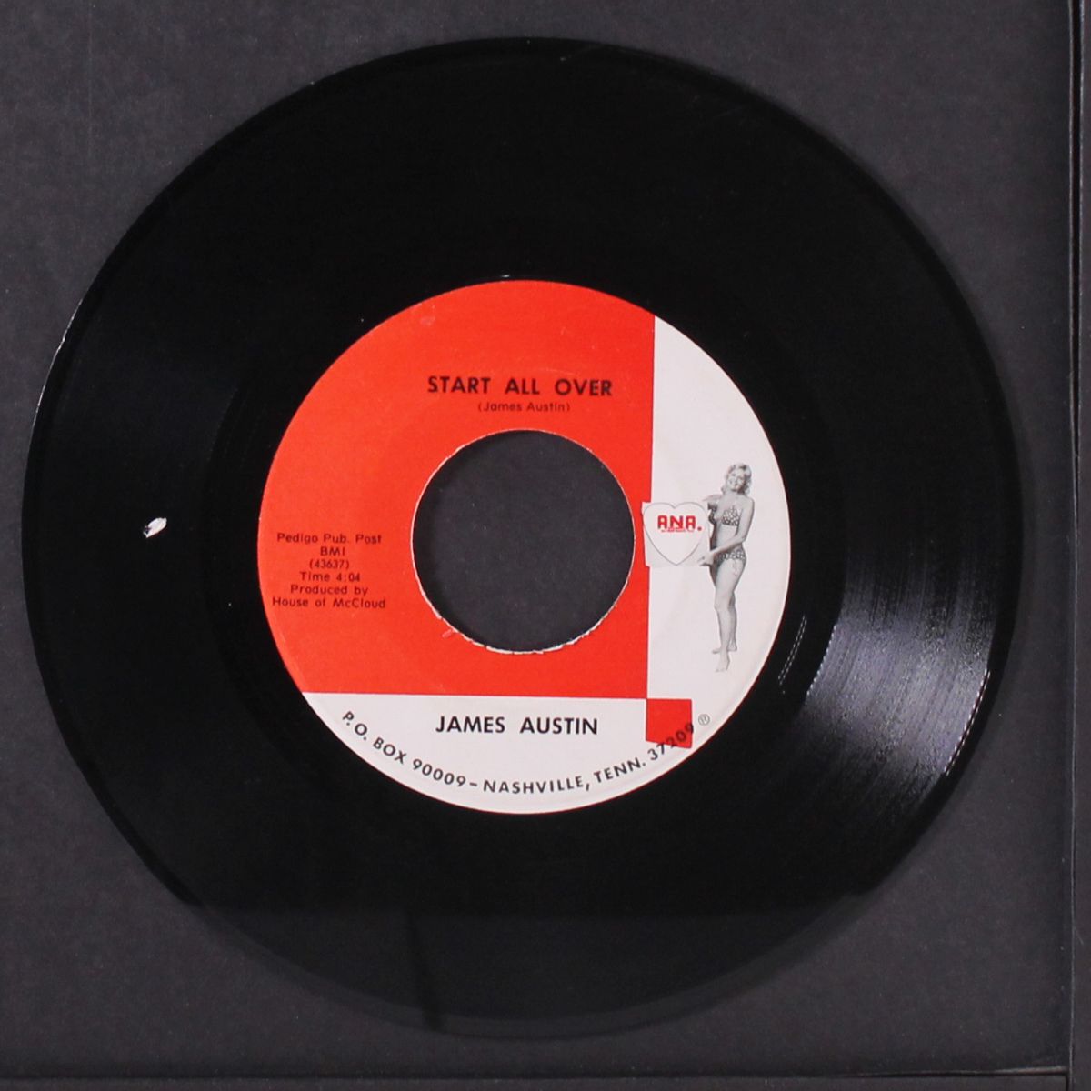 little bitty devil / start all over by JAMES & PATSY AUSTIN