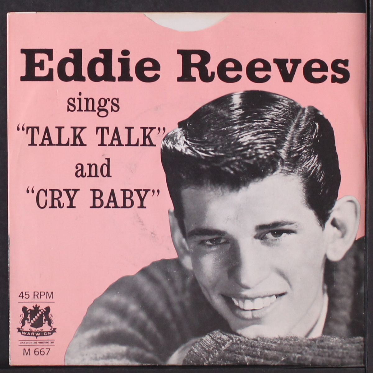 talk, talk! / cry, baby by EDDIE REEVES