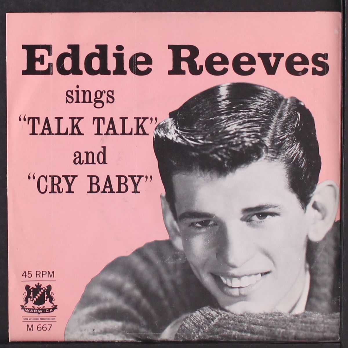 talk, talk! / cry, baby by EDDIE REEVES