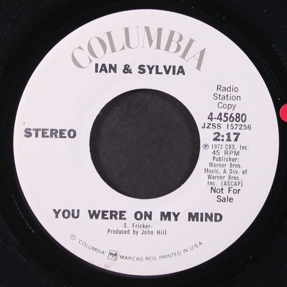 you were on my mind by IAN & SYLVIA