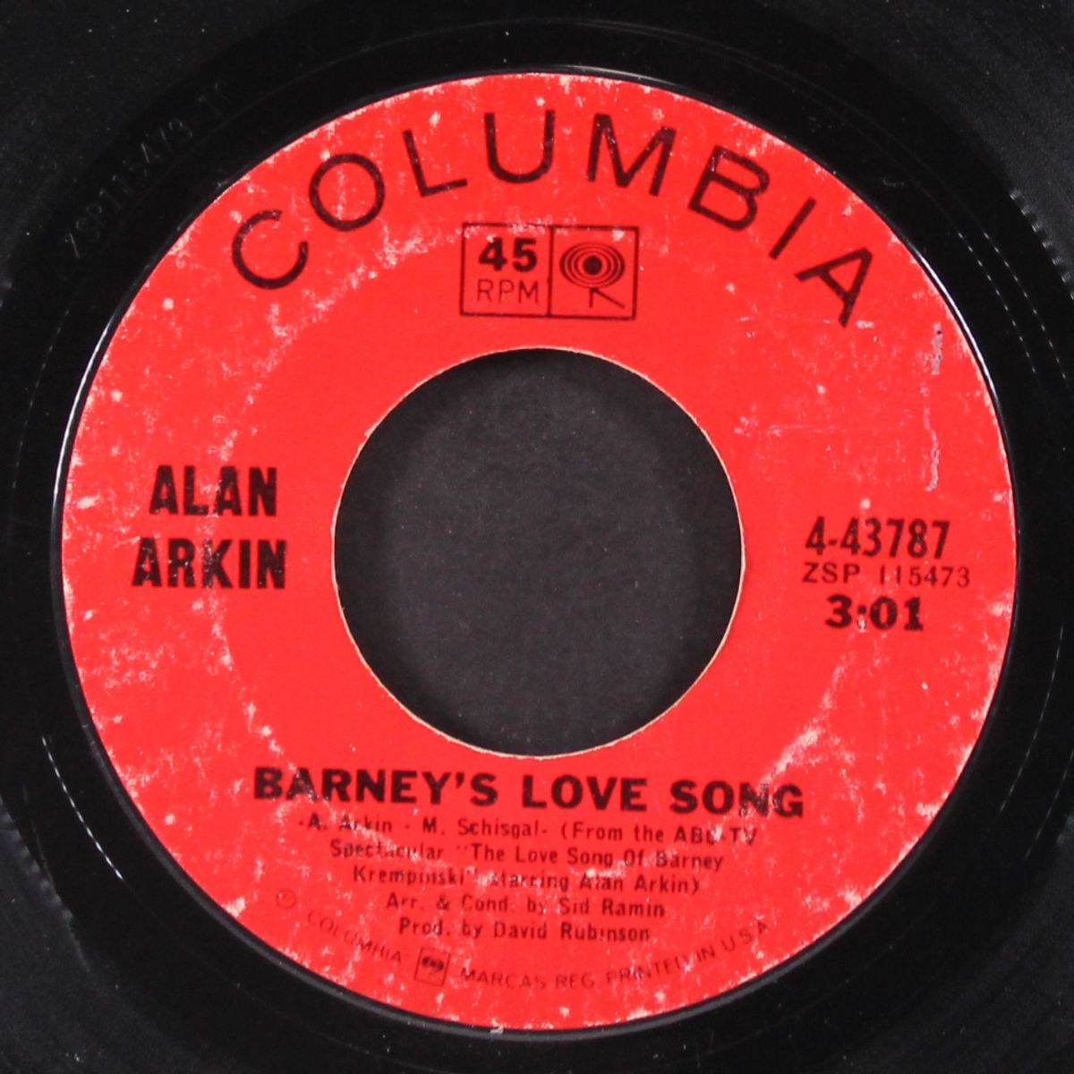 i like you / barney's love song by ALAN ARKIN