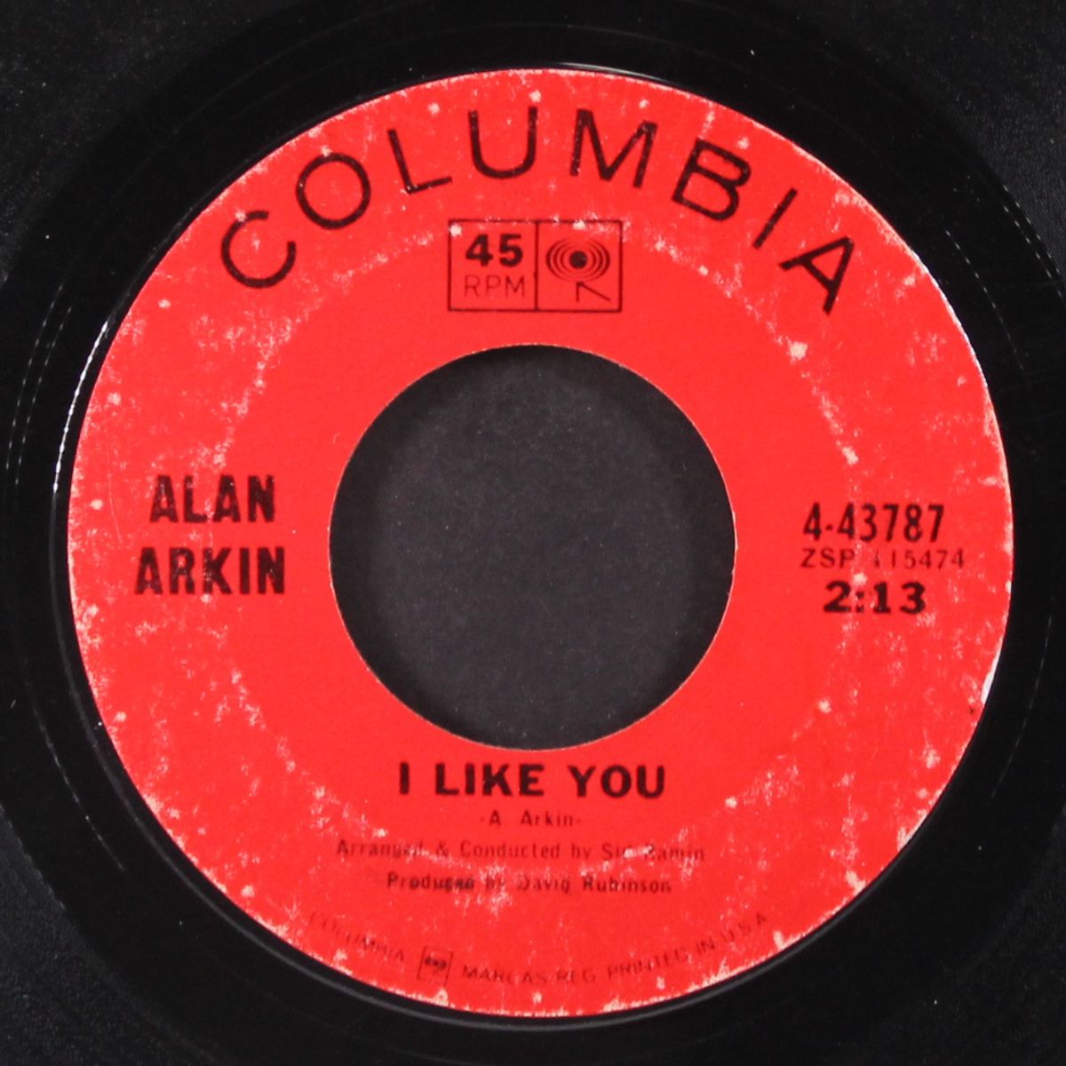 i like you / barney's love song by ALAN ARKIN