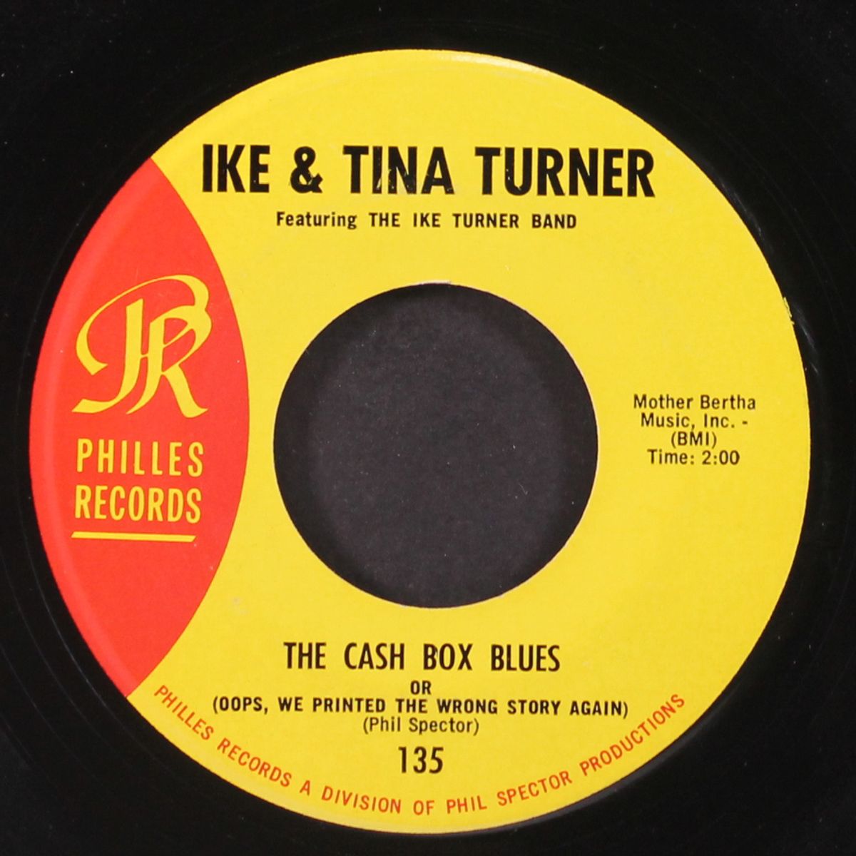 i'll never need more than this / the cash box blues by IKE & TINA TURNER