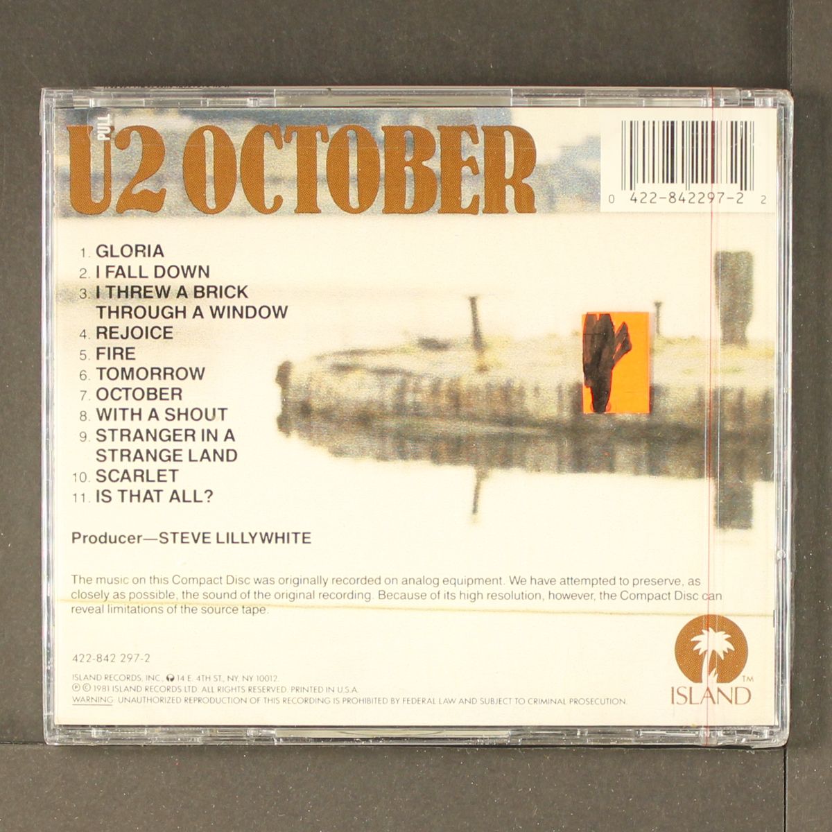 october by U2