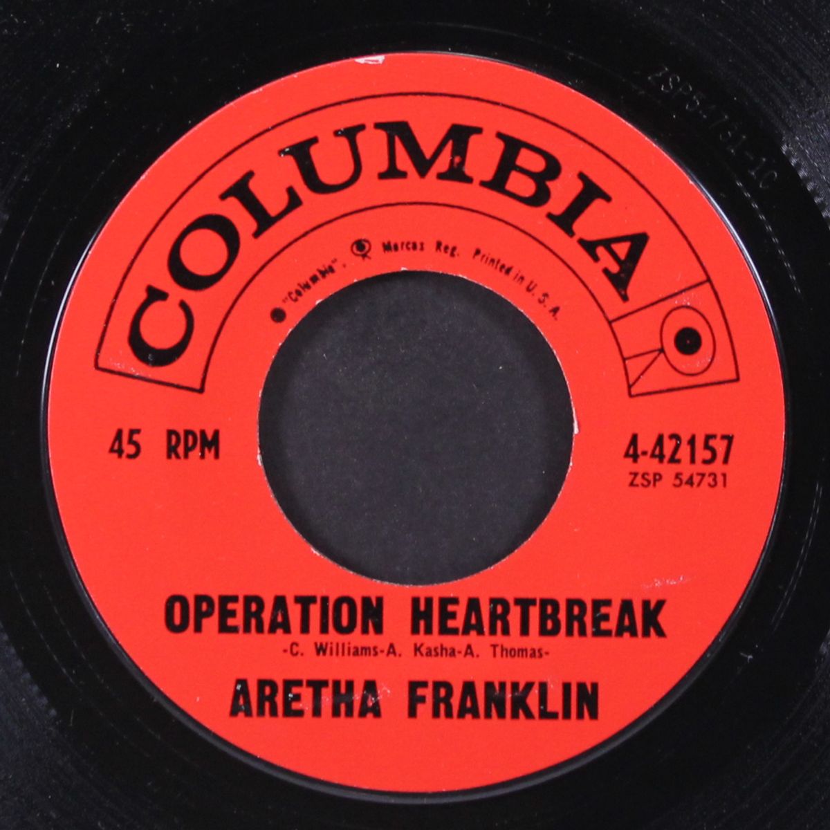 rock-a-bye your baby with a dixie melody / operation heartbreak by ARETHA FRANKLIN