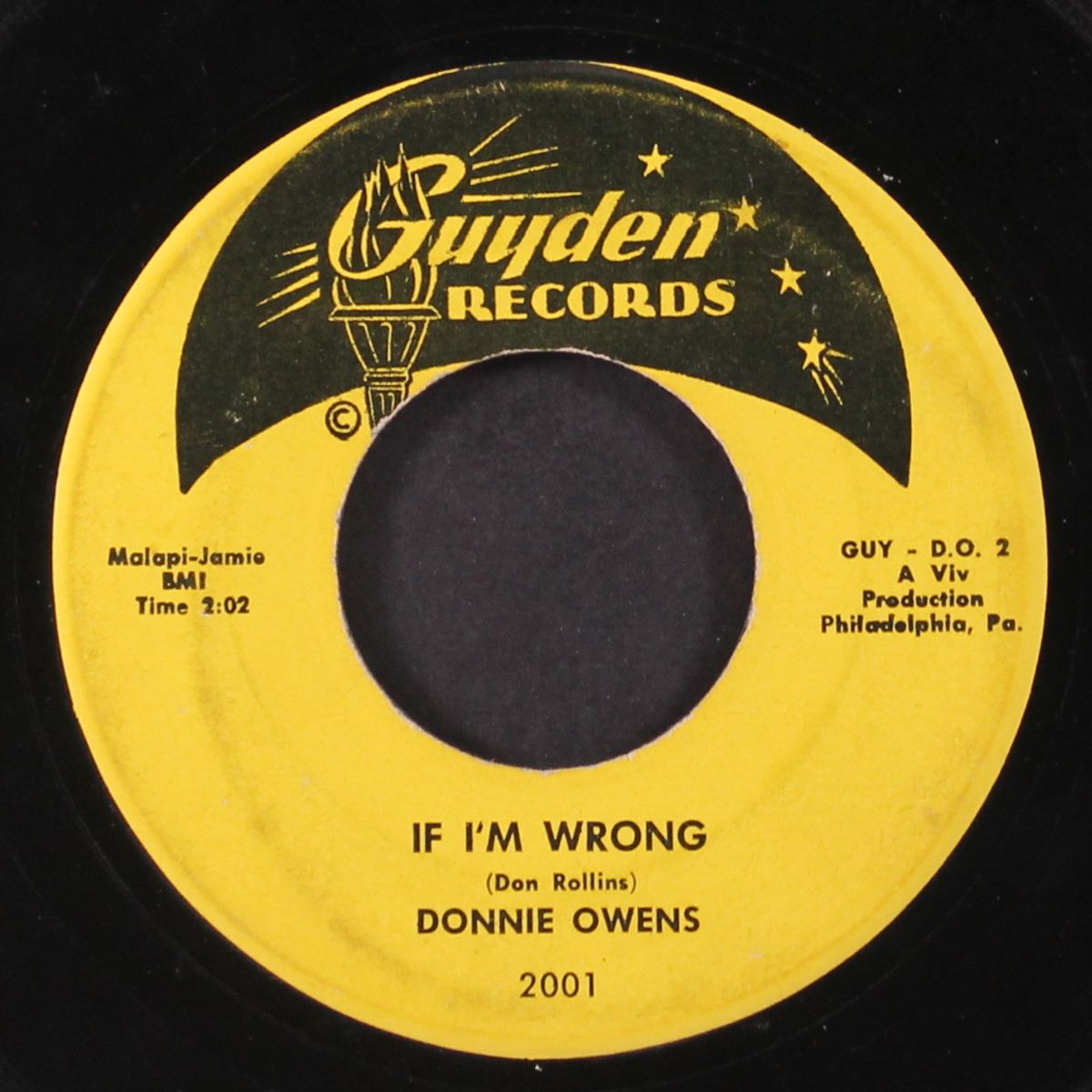 need you / if i'm wrong by DONNIE OWENS