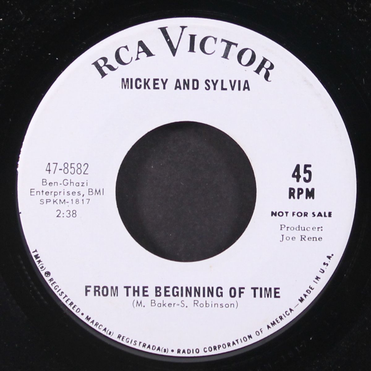 fallin' in love / from the beginning of time by MICKEY & SYLVIA