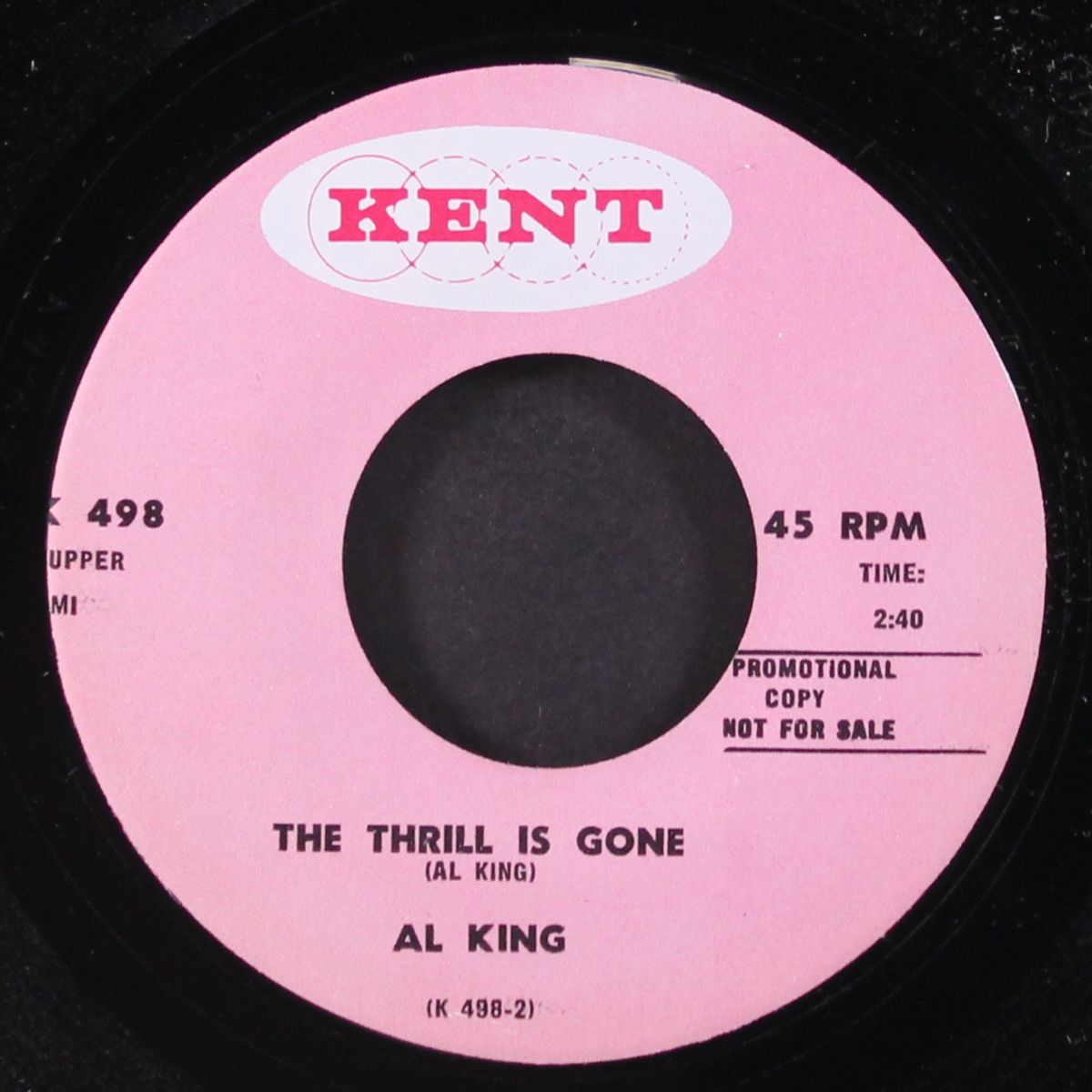 ain't givin' up nothing / the thrill is gone by AL KING