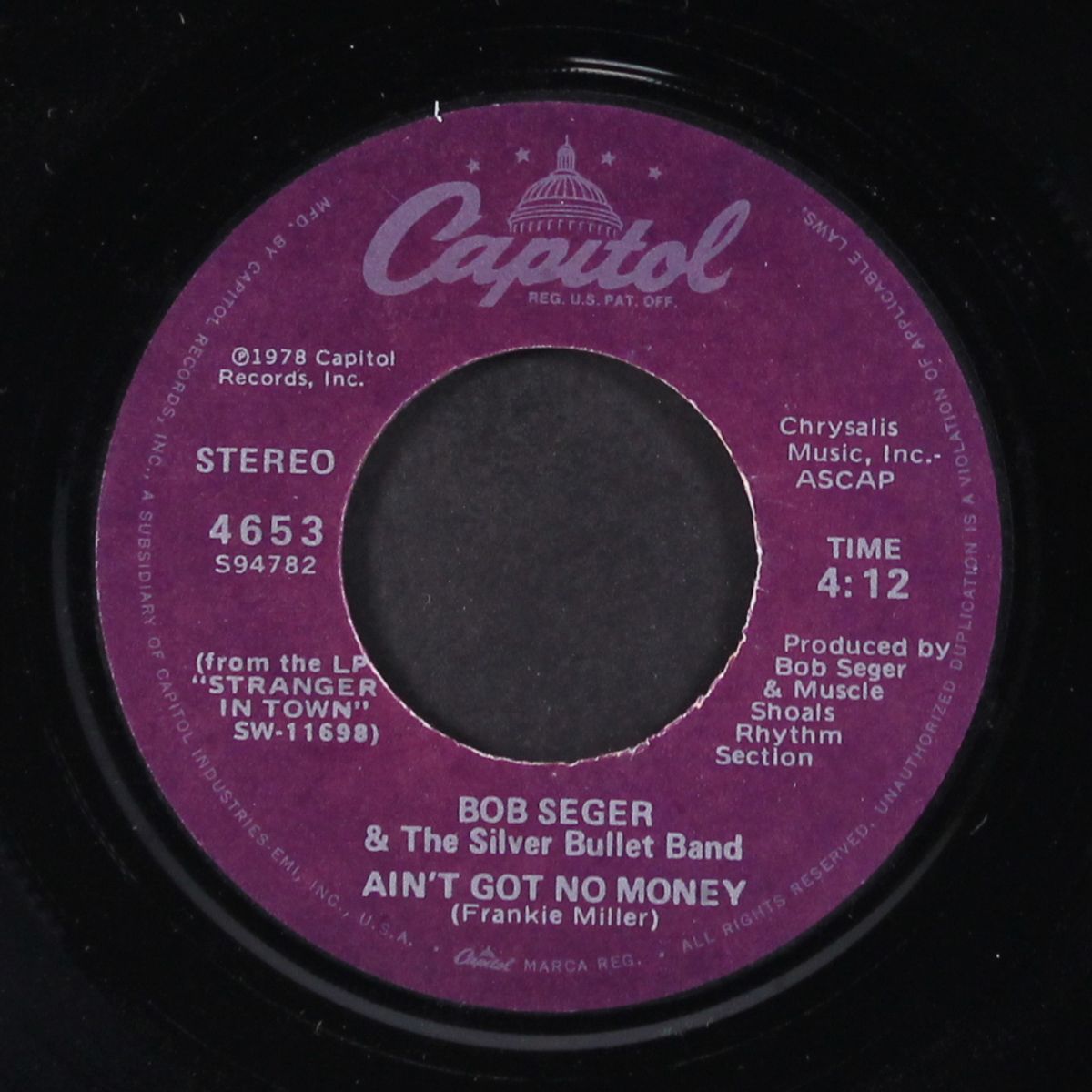 we've got tonite / ain't got no money by BOB SEGER