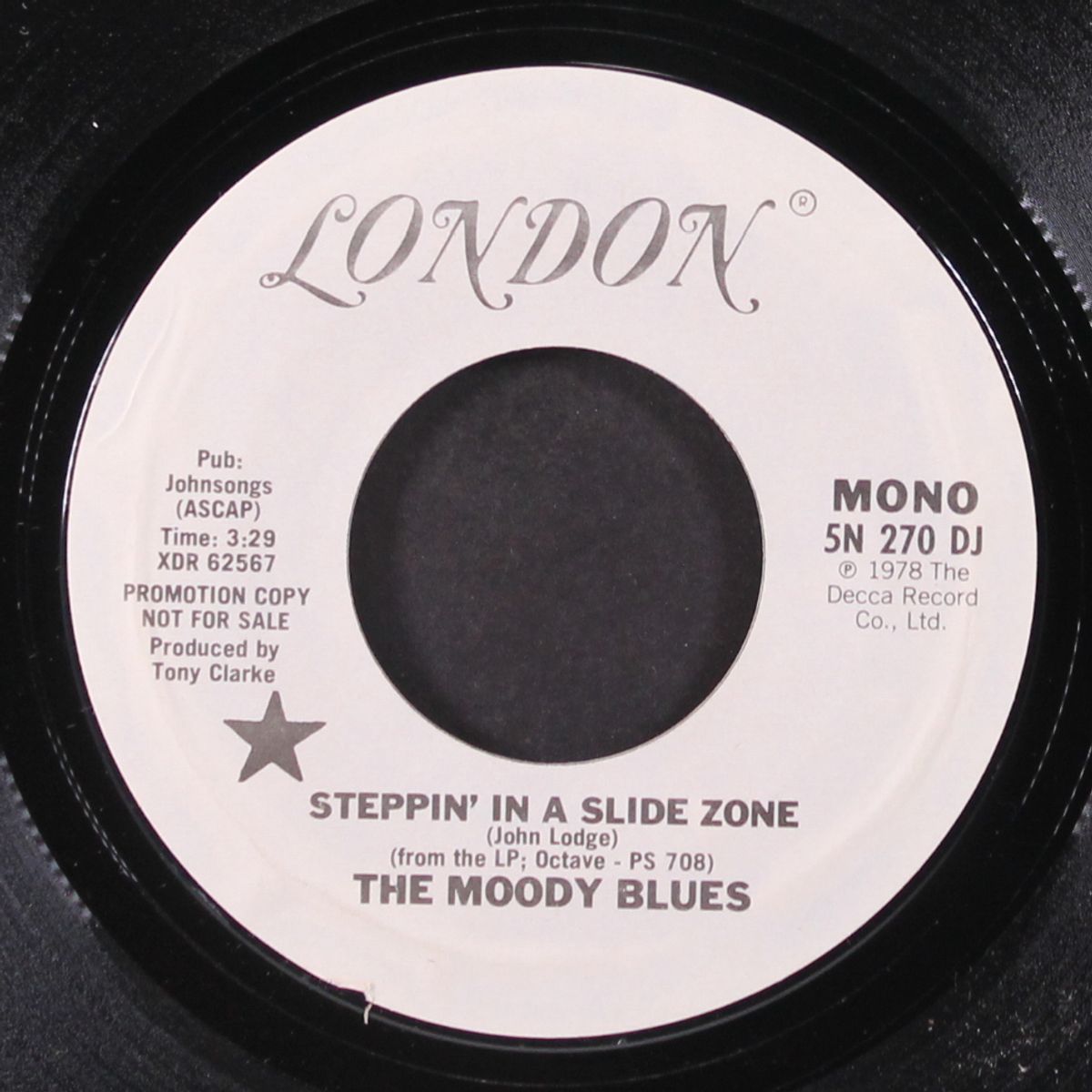 steppin' in a slide zone / mono by MOODY BLUES