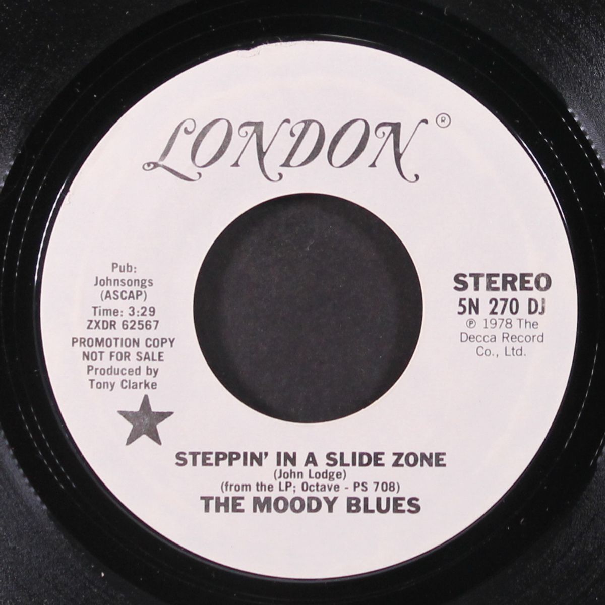 steppin' in a slide zone / mono by MOODY BLUES