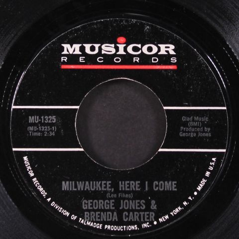 GEORGE JONES & BRENDA CARTER