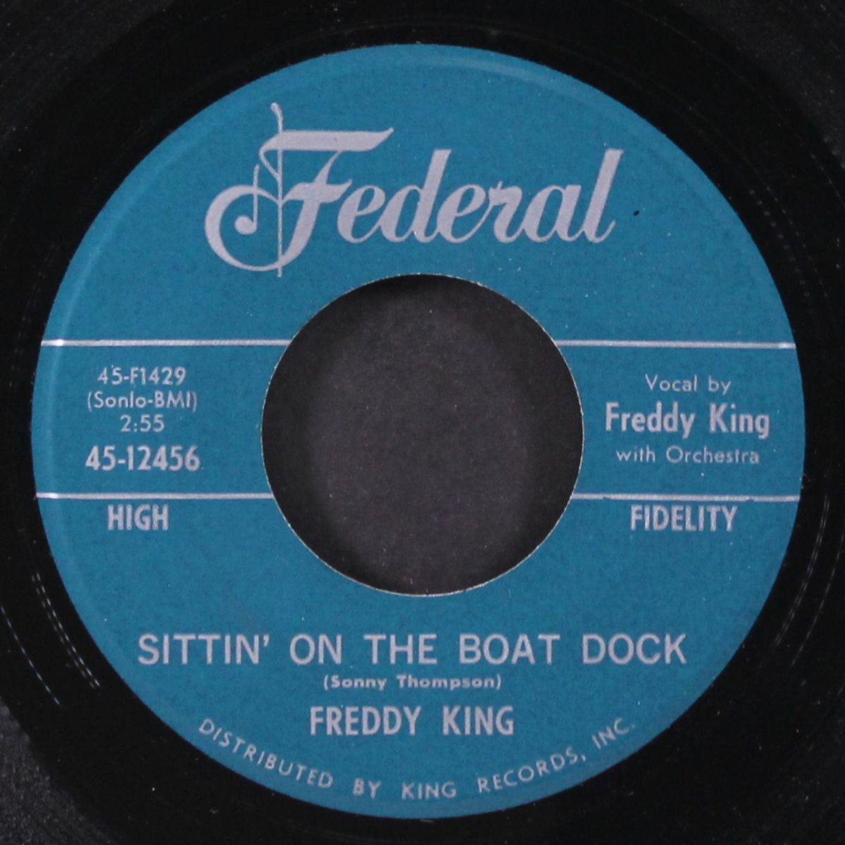 sittin' on the boat dock / side tracked by FREDDY KING