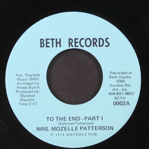 MRS. MOZELLE PATTERSON
