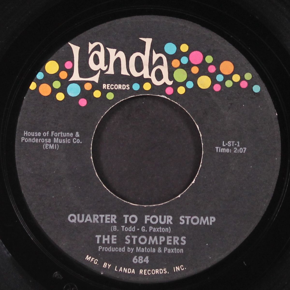 foolish one / quarter to four stomp by STOMPERS