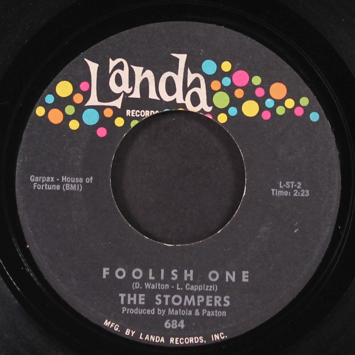 foolish one / quarter to four stomp by STOMPERS
