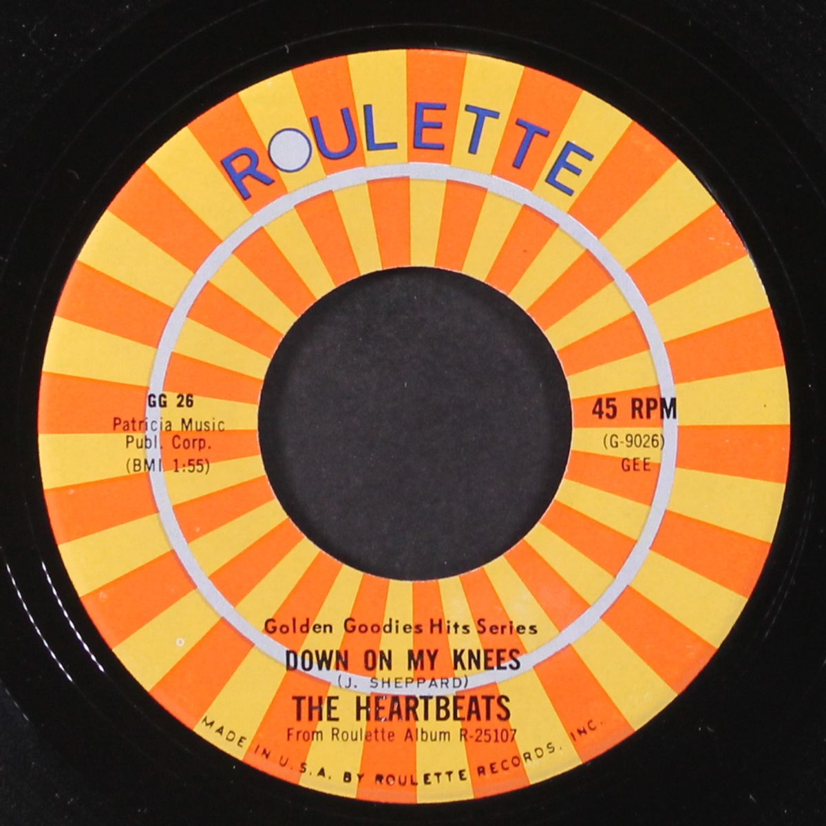 a thousand miles away / down on my knees by HEARTBEATS