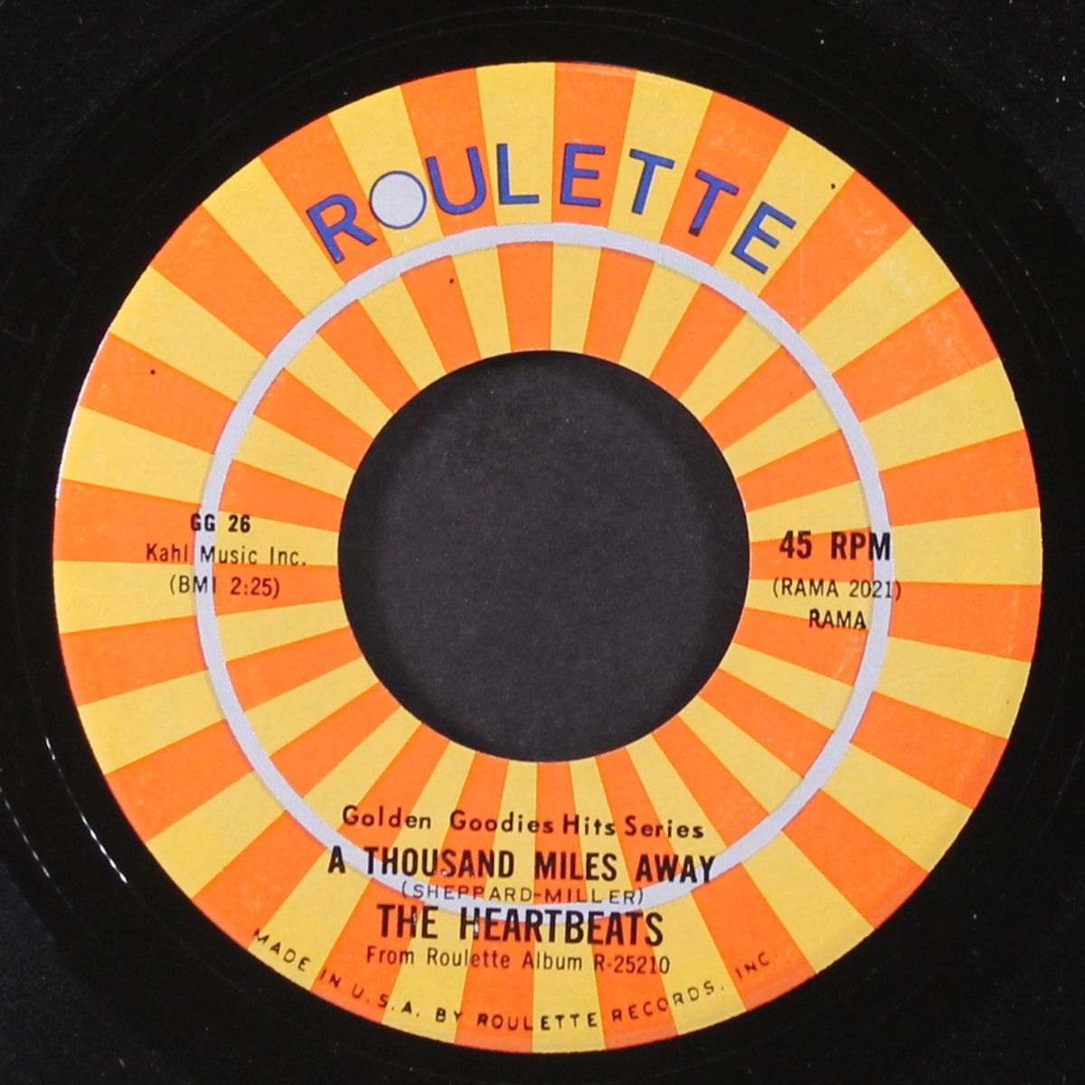 a thousand miles away / down on my knees by HEARTBEATS