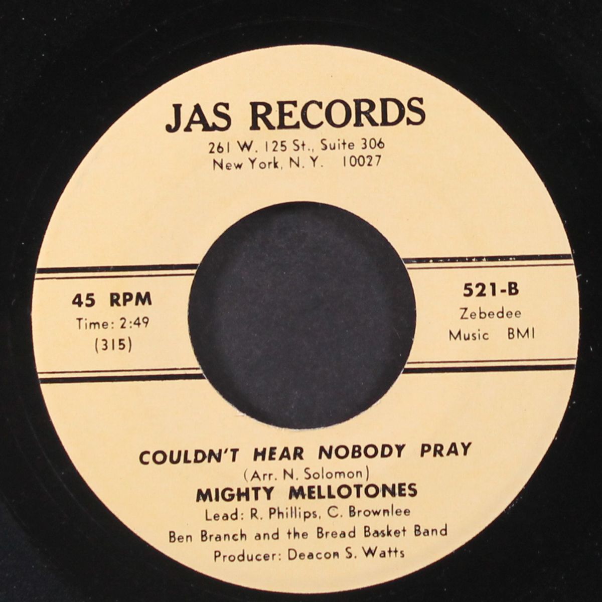 couldn't hear nobody pray / while we pray by MIGHTY MELLOTONES
