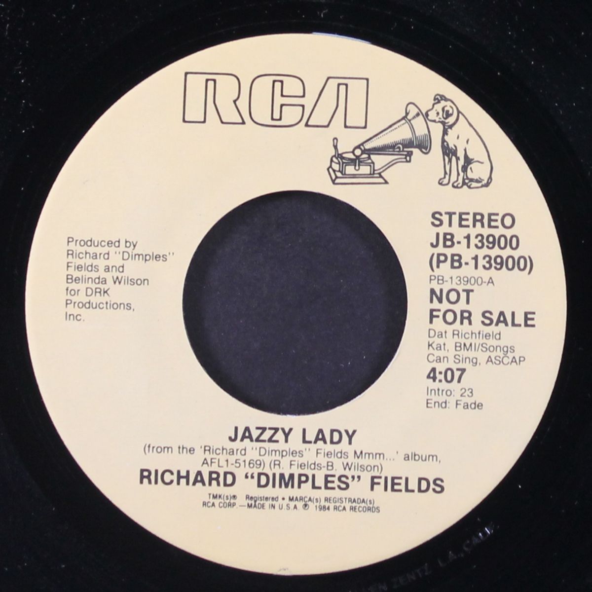 jazzy lady / dialogue version by RICHARD 'DIMPLES' FIELDS