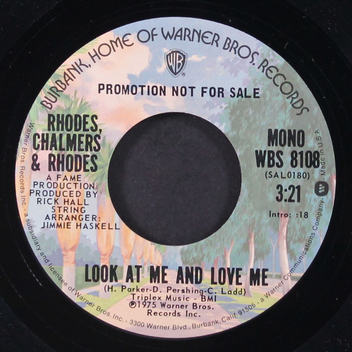 look at me and love me / mono by RHODES, CHALMERS & RHODES