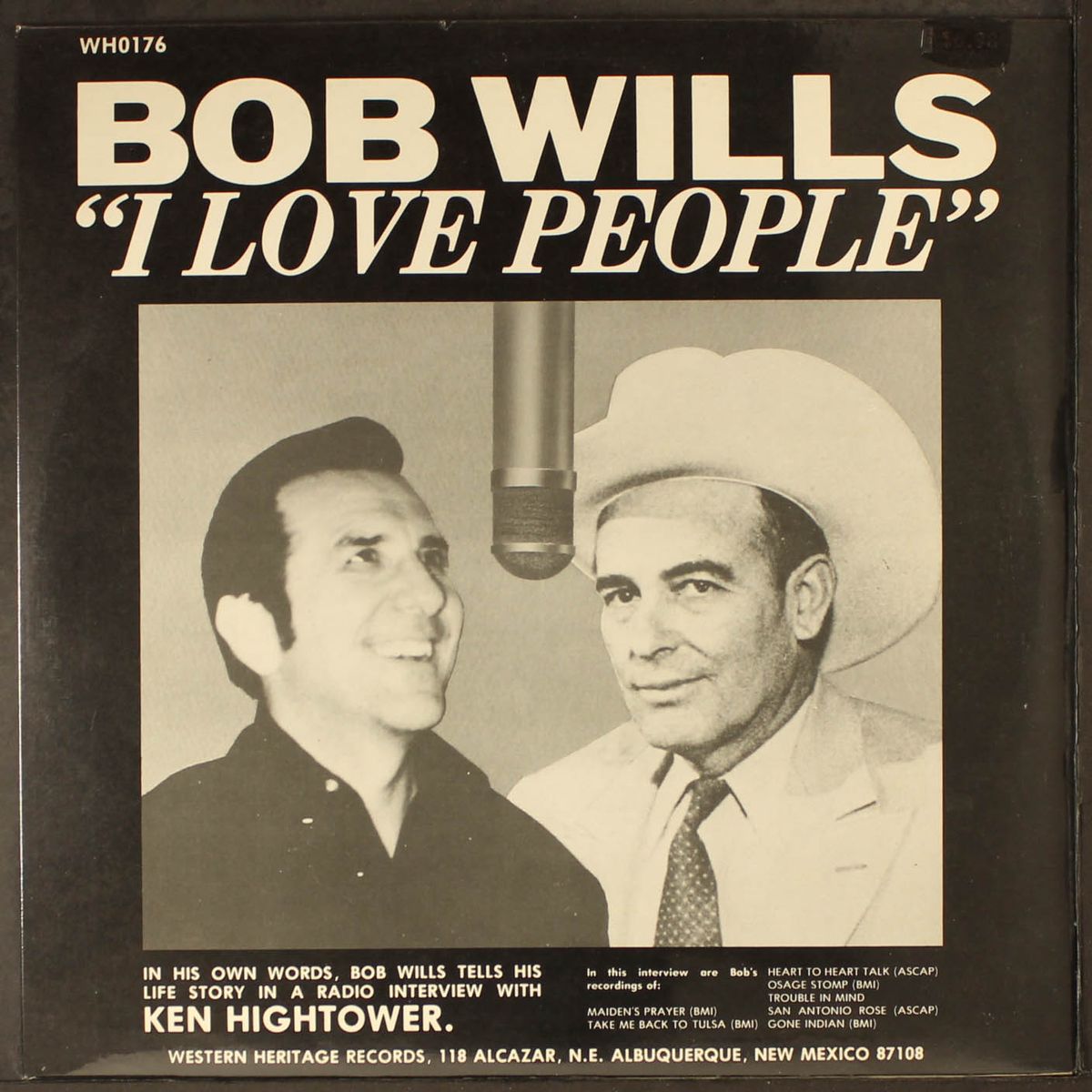 i love people by BOB WILLS