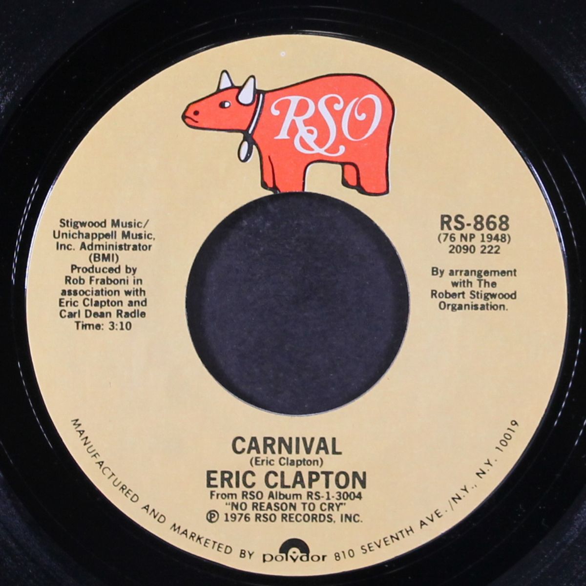 carnival / hungry by ERIC CLAPTON