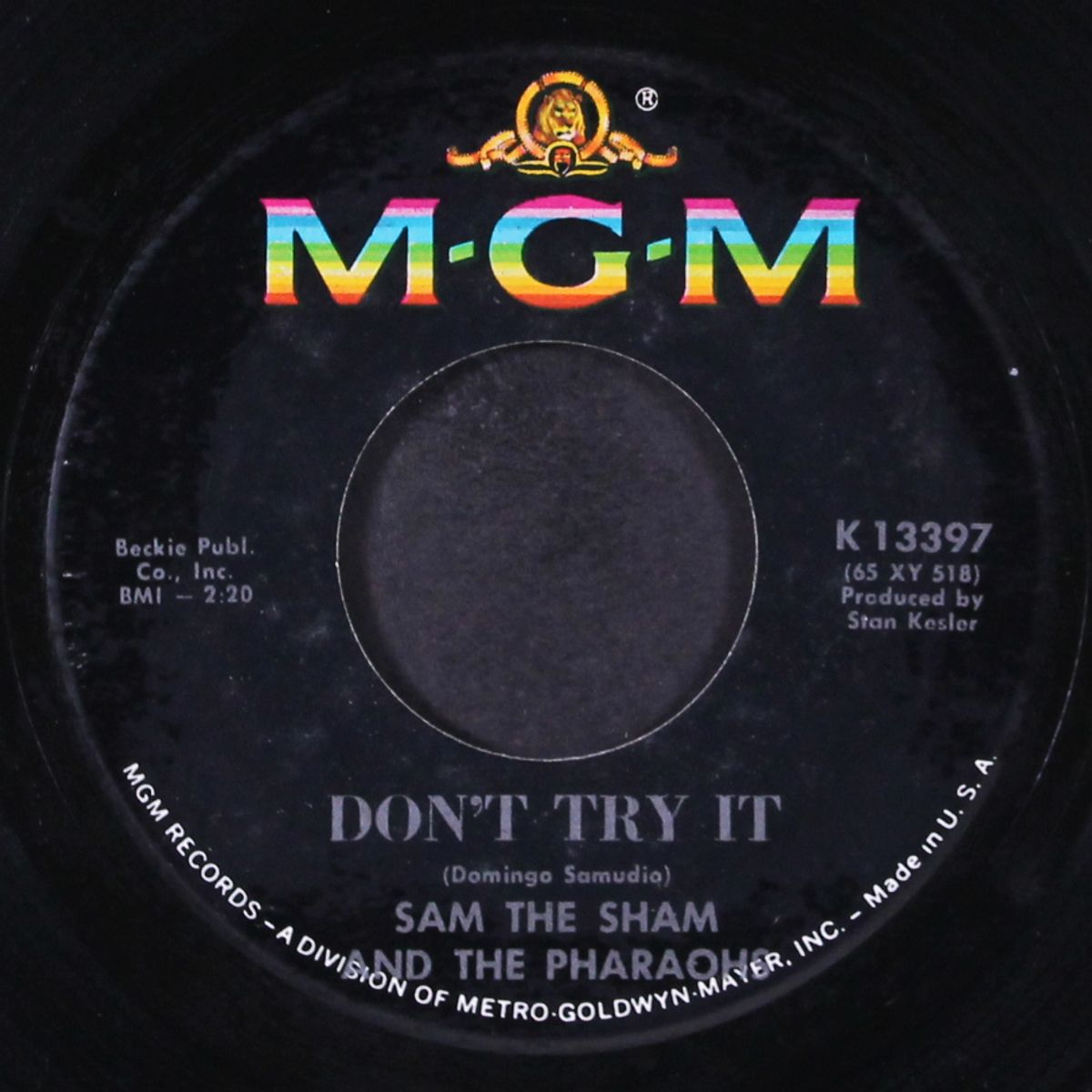 ring dang doo / don't try it by SAM THE SHAM & PHARAOHS