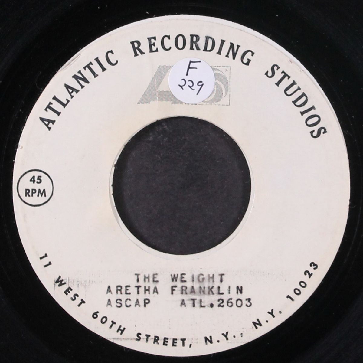 the weight / blank by ARETHA FRANKLIN