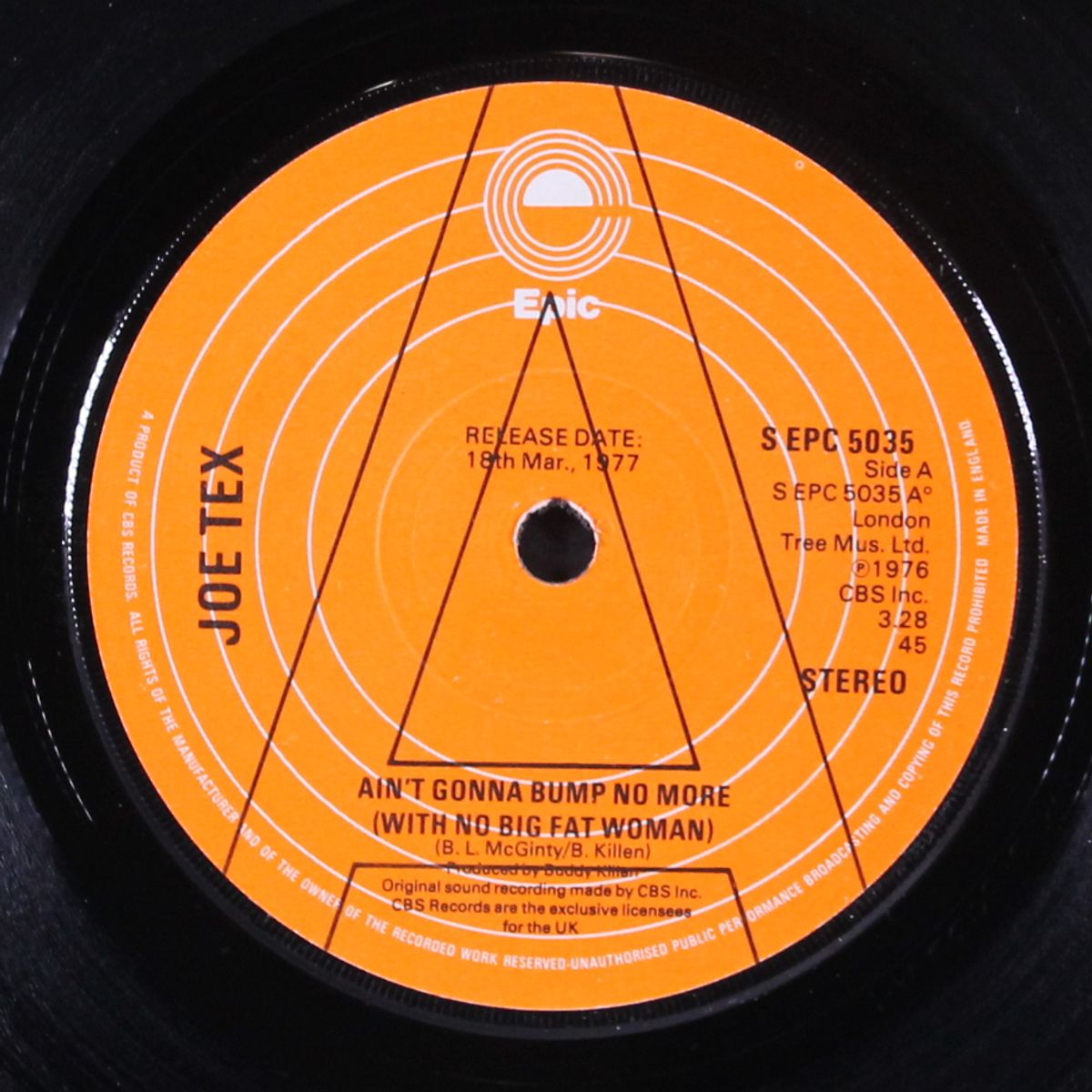ain't gonna bump no more / i mess up everything i get my hands on by JOE TEX