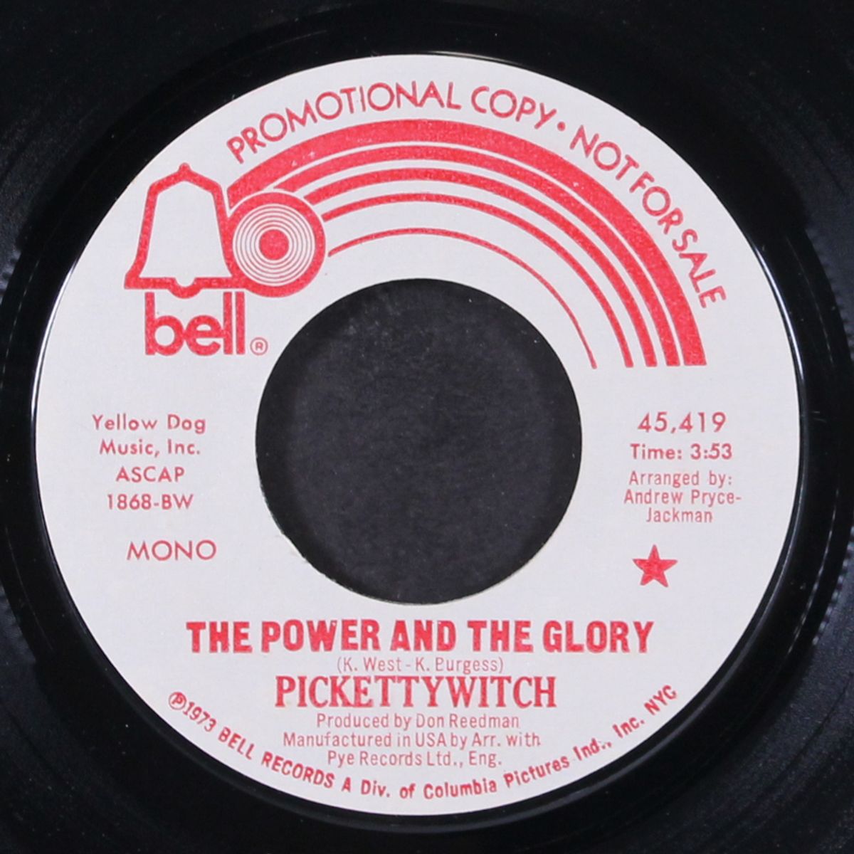 the power and the glory / living by the gun by PICKETTYWITCH