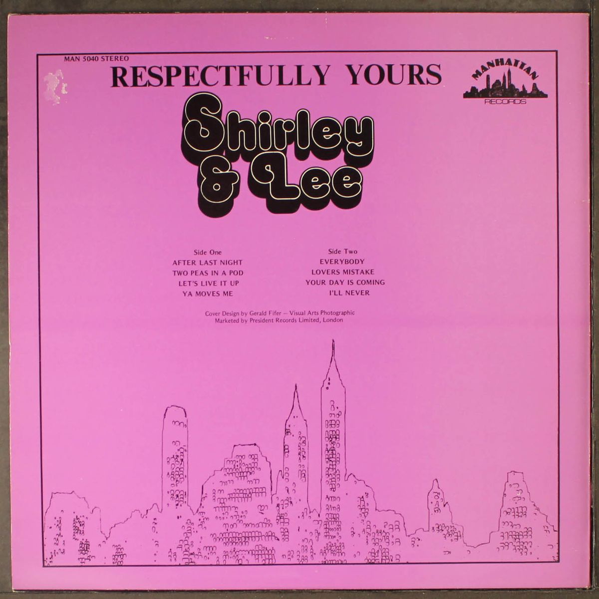 respectfully yours by SHIRLEY & LEE
