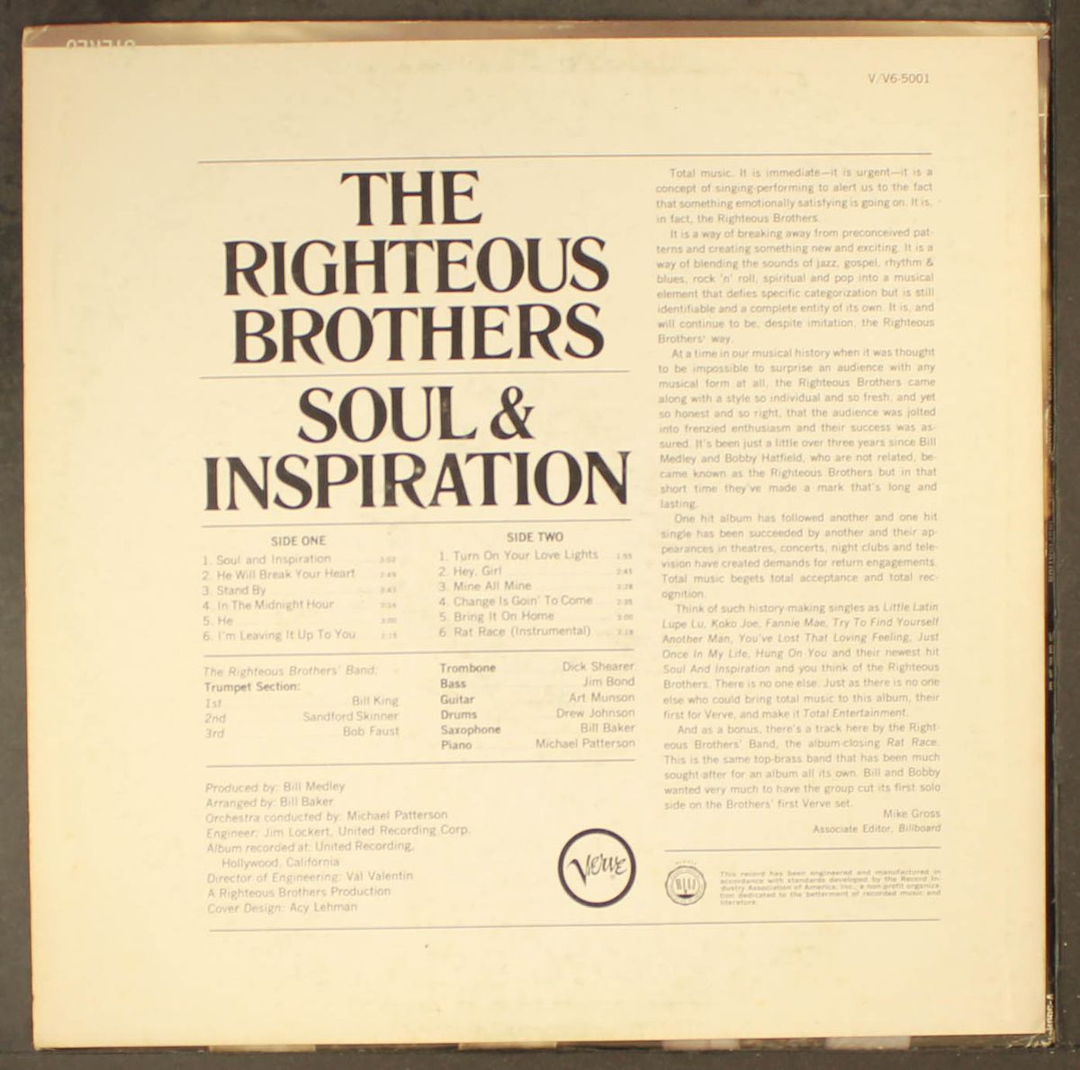 soul and inspiration by RIGHTEOUS BROTHERS