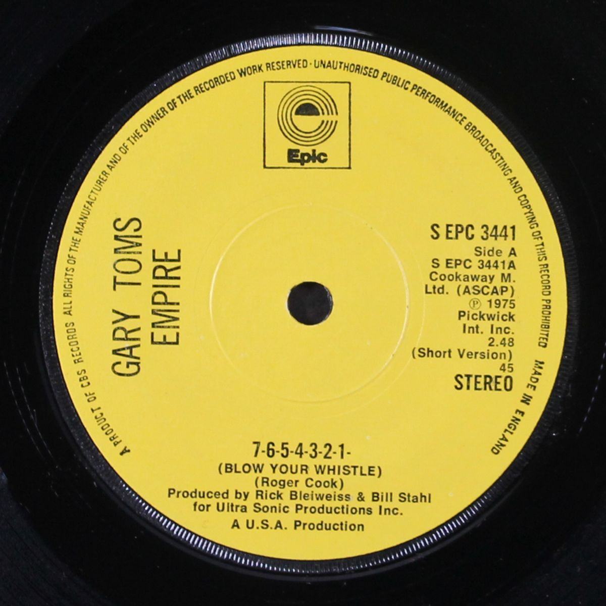 7-6-5-4-3-2-1 by GARY TOMS EMPIRE