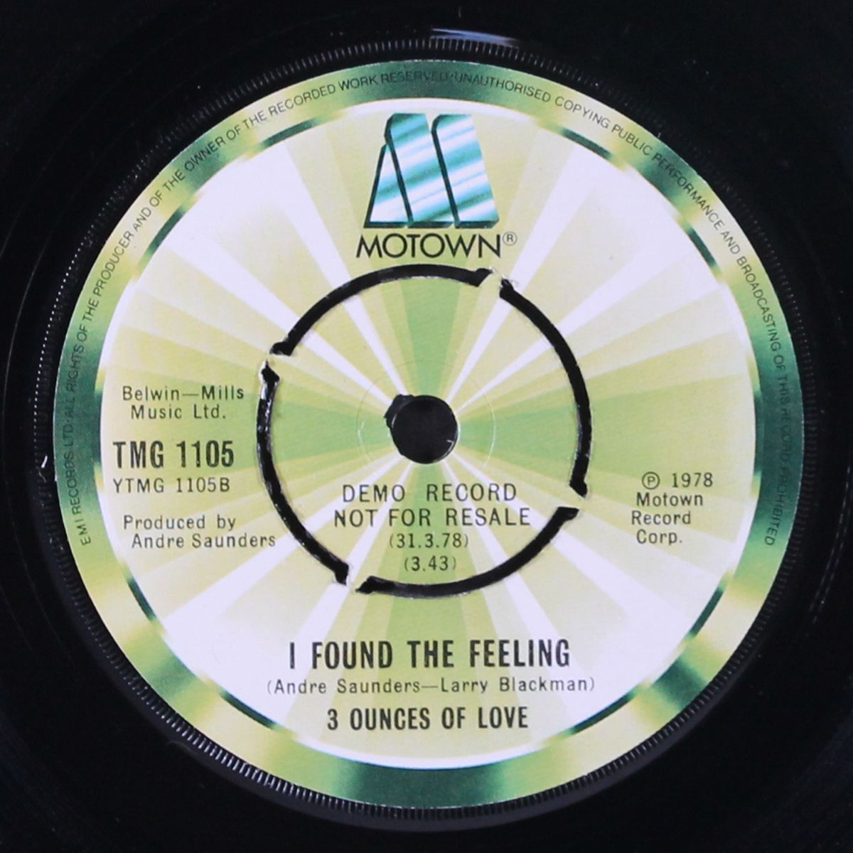 star love / i found the feeling by THREE OUNCES OF LOVE