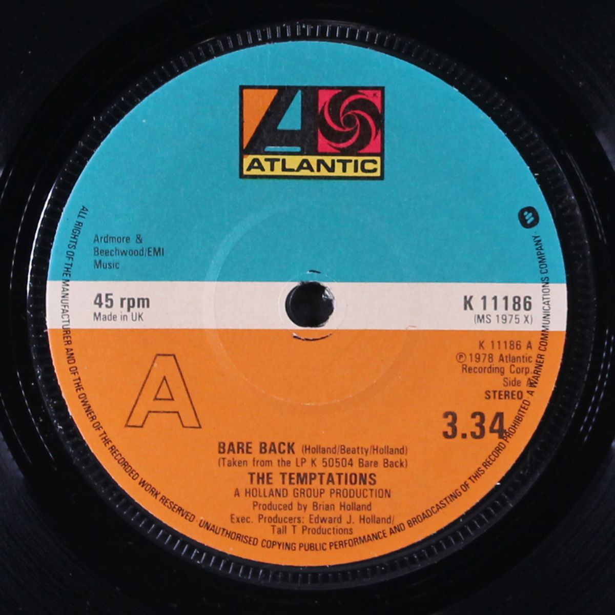 bare back by TEMPTATIONS