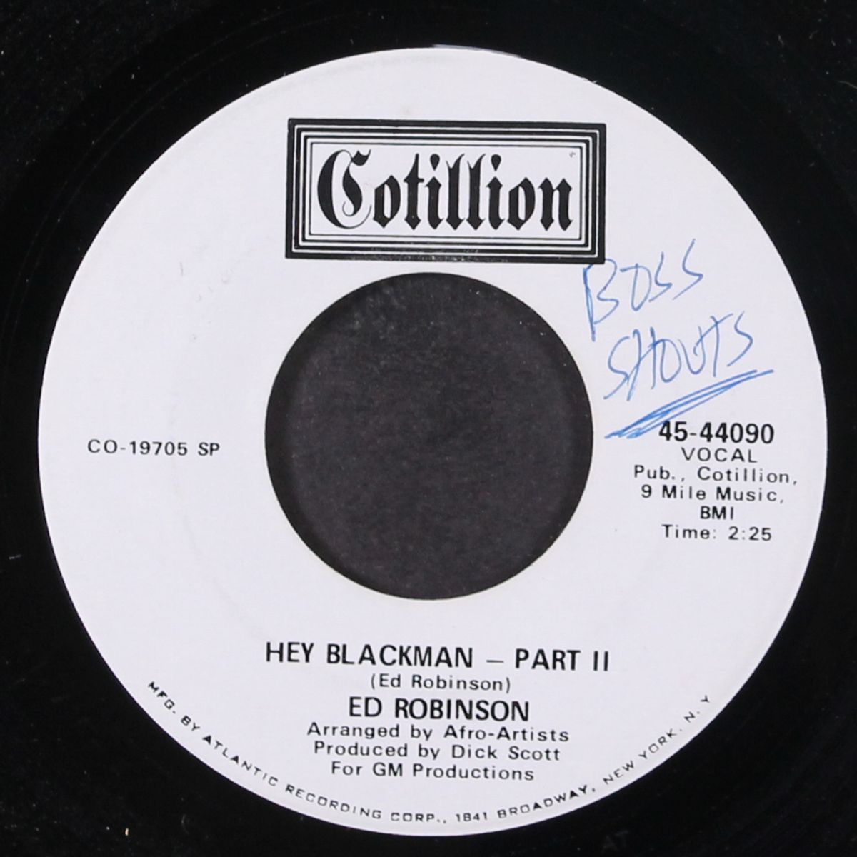 hey blackman / part 2 by ED ROBINSON